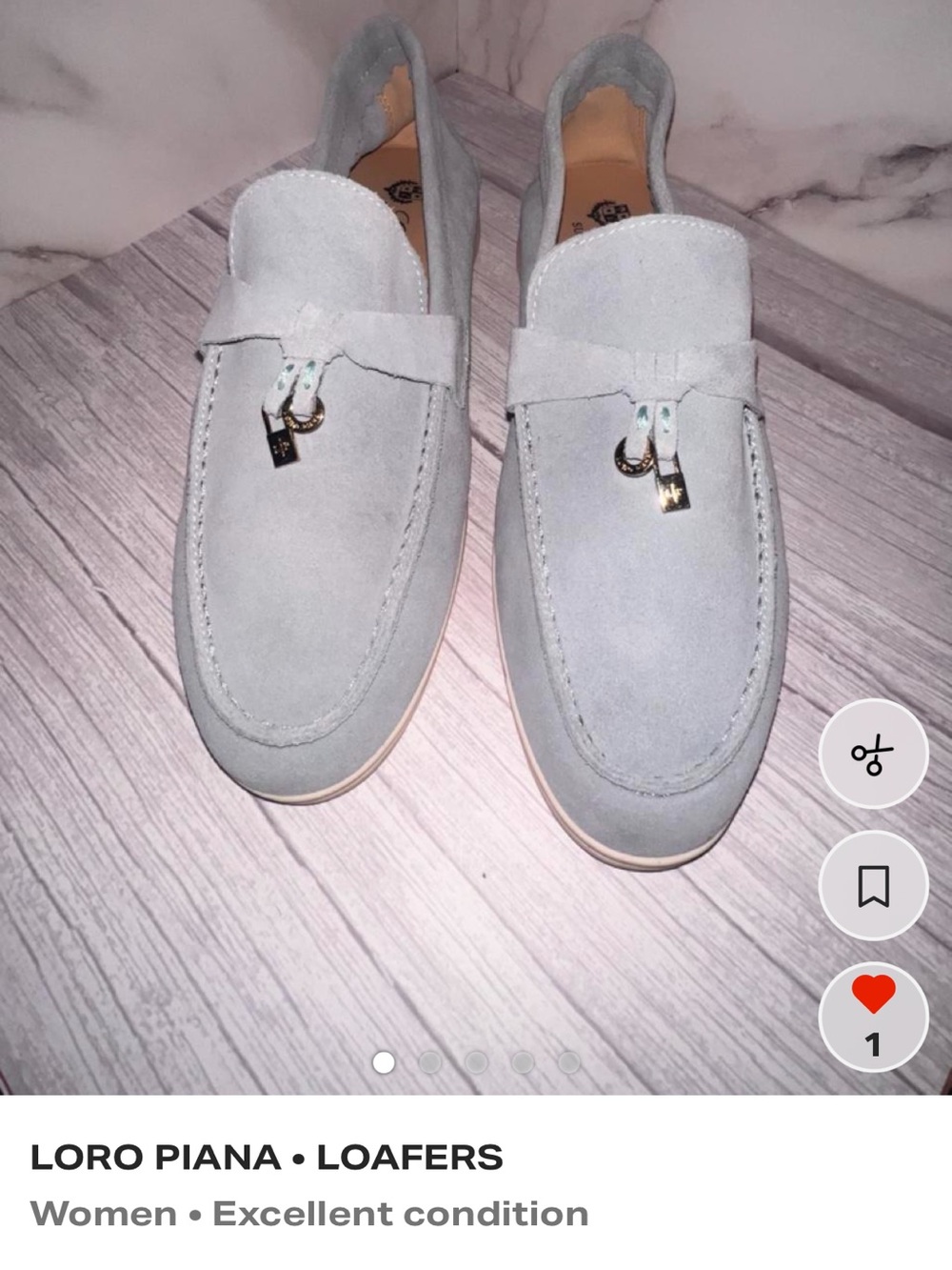 Loro Piana Summer Charms Walk
Suede